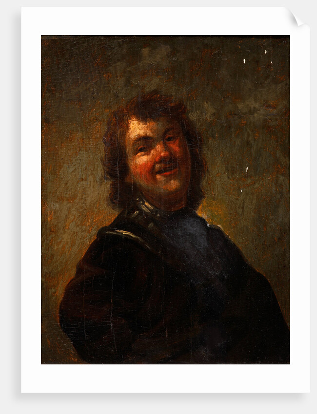 Rembrandt Laughing, 1658 by Godfried Cornelisz Schalcken