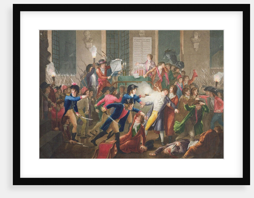 The Arrest of Robespierre on 27 July 1794 (After Fulchran-Jean Harriet), c. 1796 by Jean-Joseph-François Tassaert