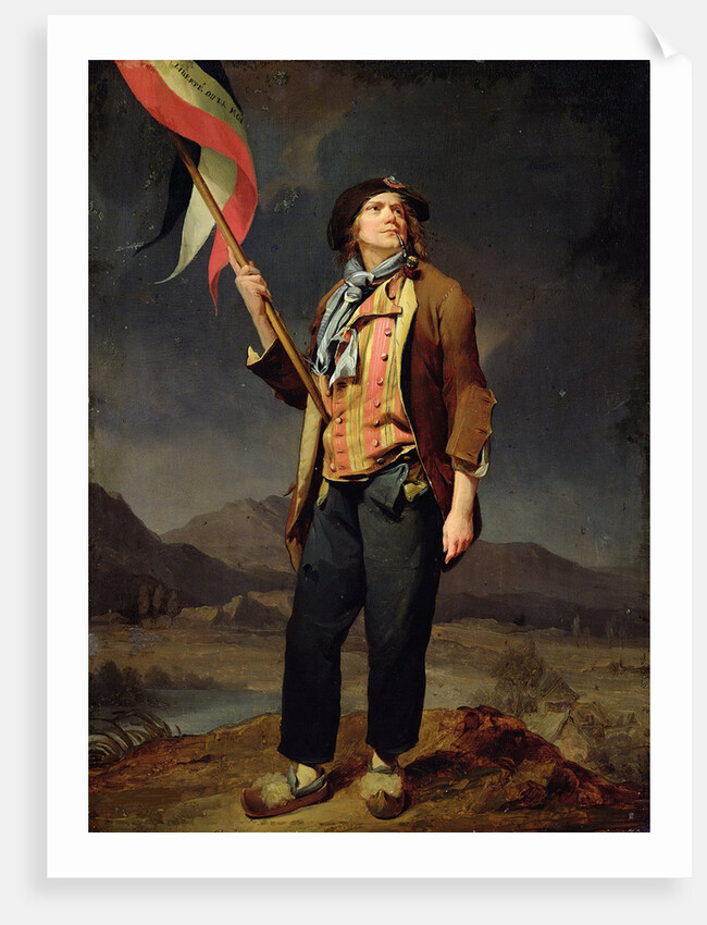 The Singer Chenard, as a Sans-Culotte, 1792 by Louis-Léopold Boilly