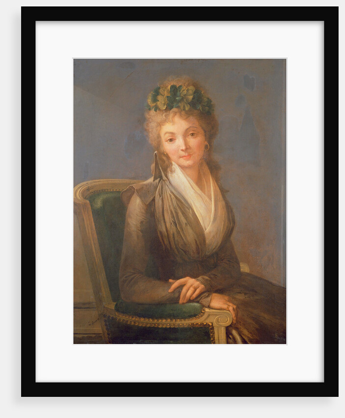 Portrait of Lucile Desmoulins, nee Duplessis, 1794 by Louis-Léopold Boilly