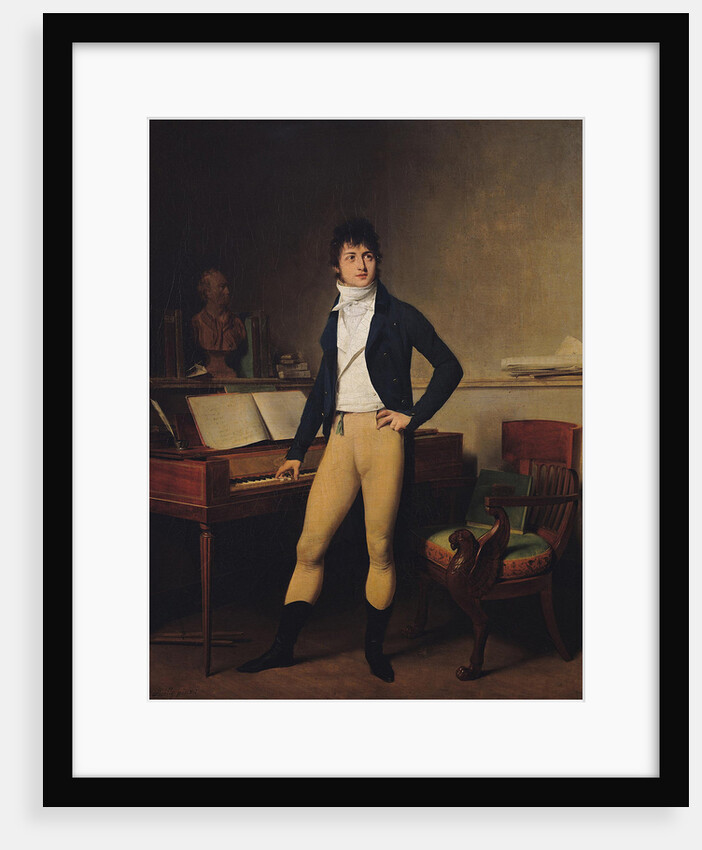 Portrait of the composer François-Adrien Boieldieu, 1800 by Louis-Léopold Boilly