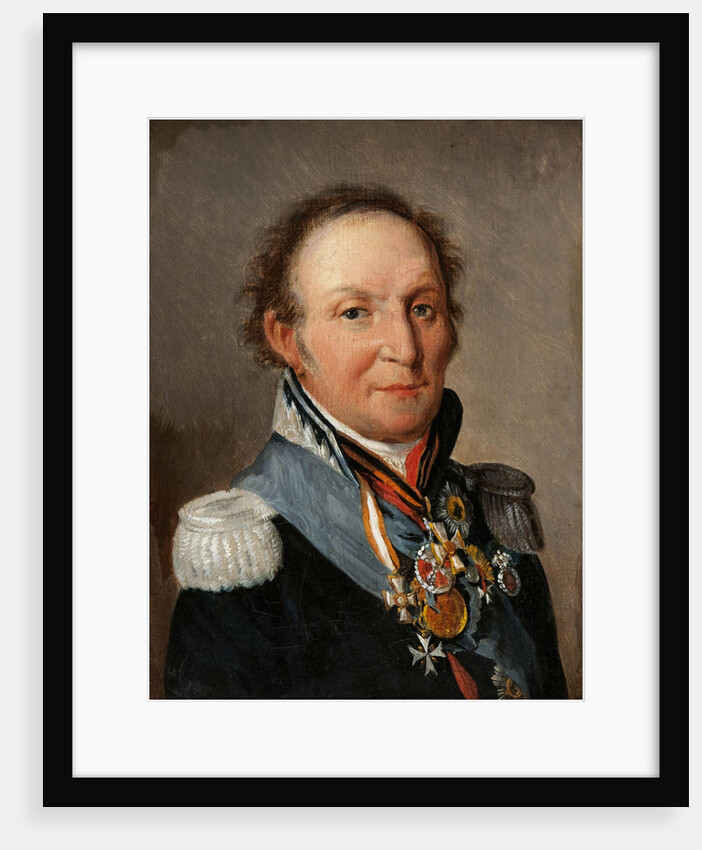 Portrait of Field Marshal Count Ludwig Adolf Peter of Sayn-Wittgenstein-Ludwigsburg by Louis-Léopold Boilly