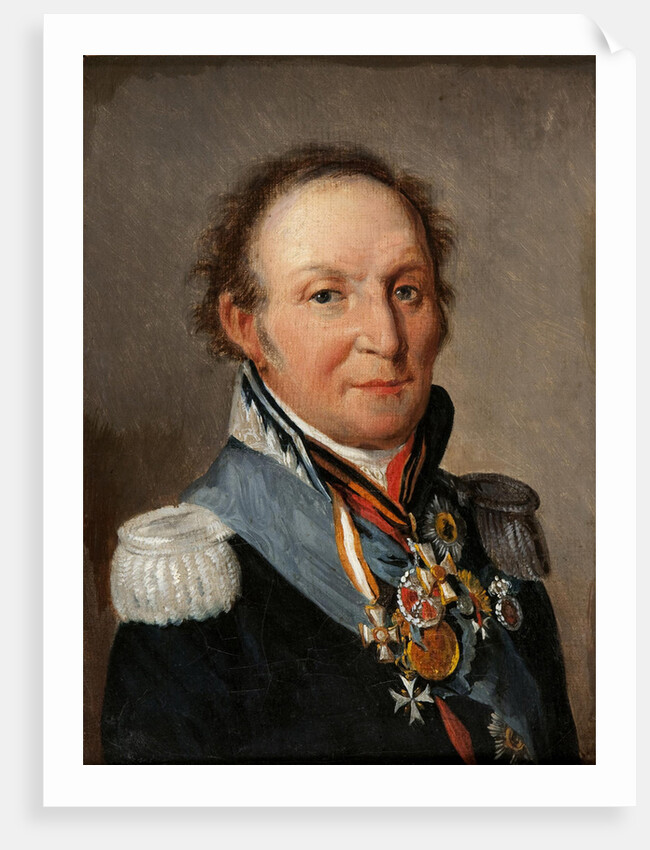 Portrait of Field Marshal Count Ludwig Adolf Peter of Sayn-Wittgenstein-Ludwigsburg by Louis-Léopold Boilly