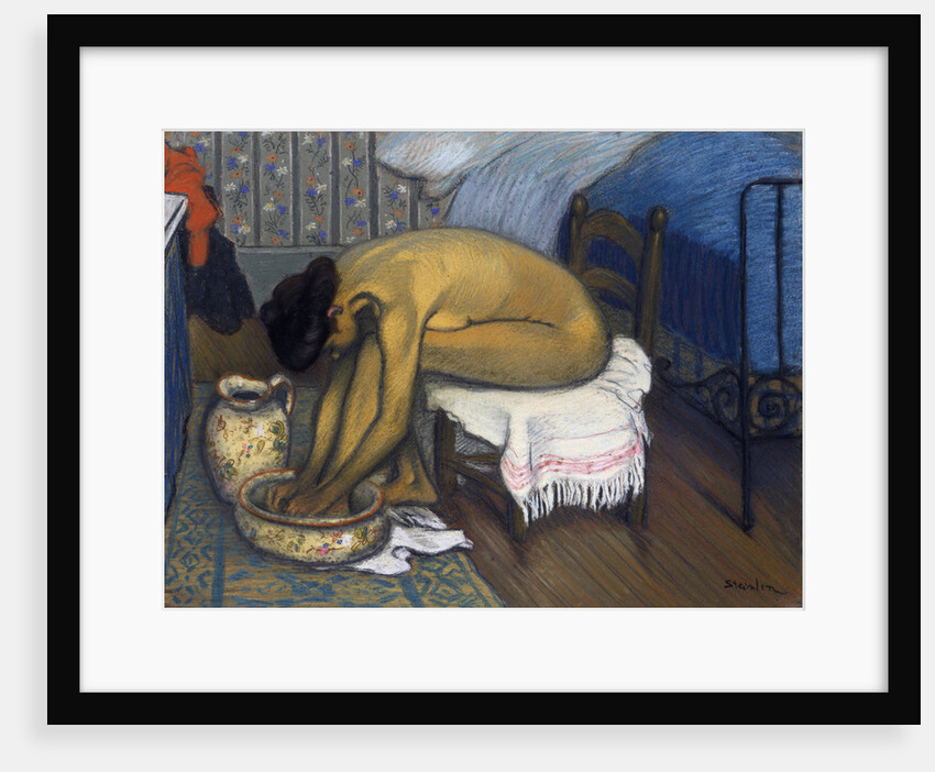 Le bain, 1902 by Théophile Alexandre Steinlen
