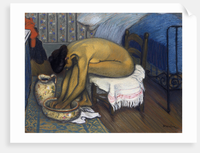Le bain, 1902 by Théophile Alexandre Steinlen