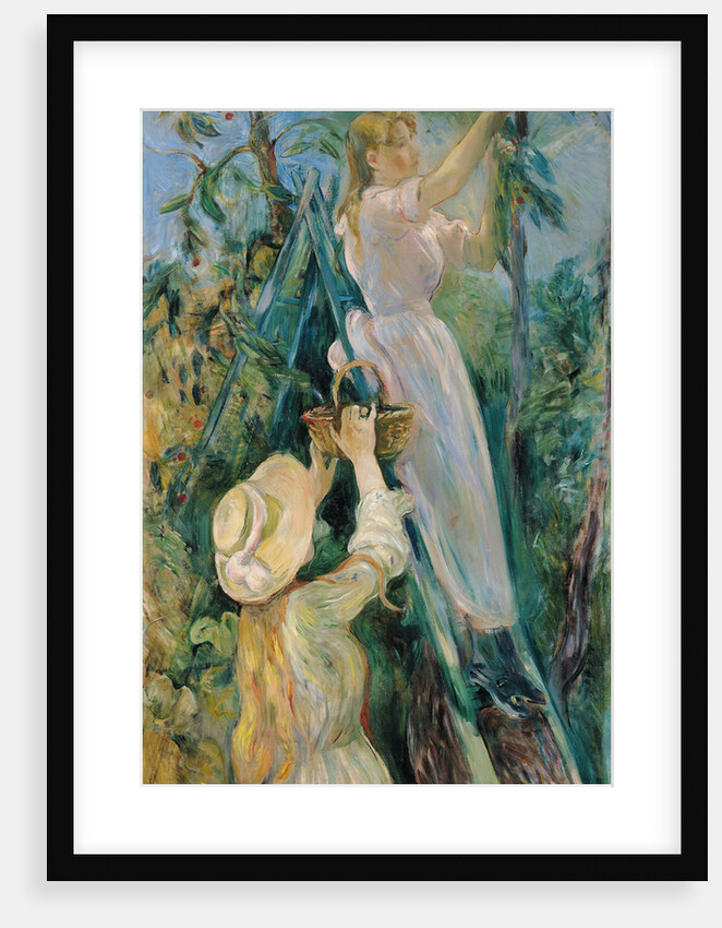 The Cherry Pickers (Le Cerisier), 1891 by Berthe Morisot