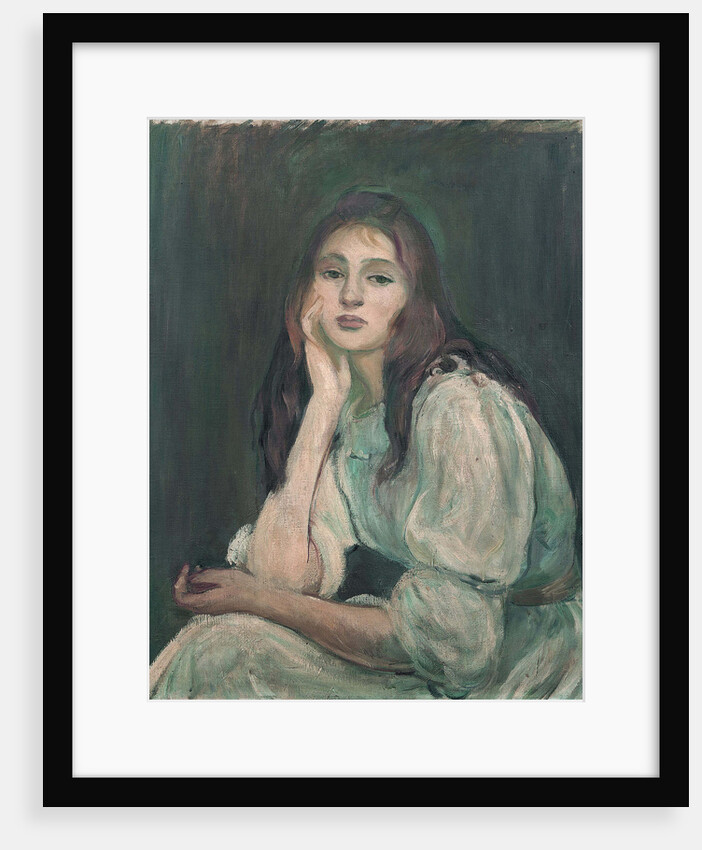 Julie Daydreaming (Julie rêveuse), 1894 by Berthe Morisot