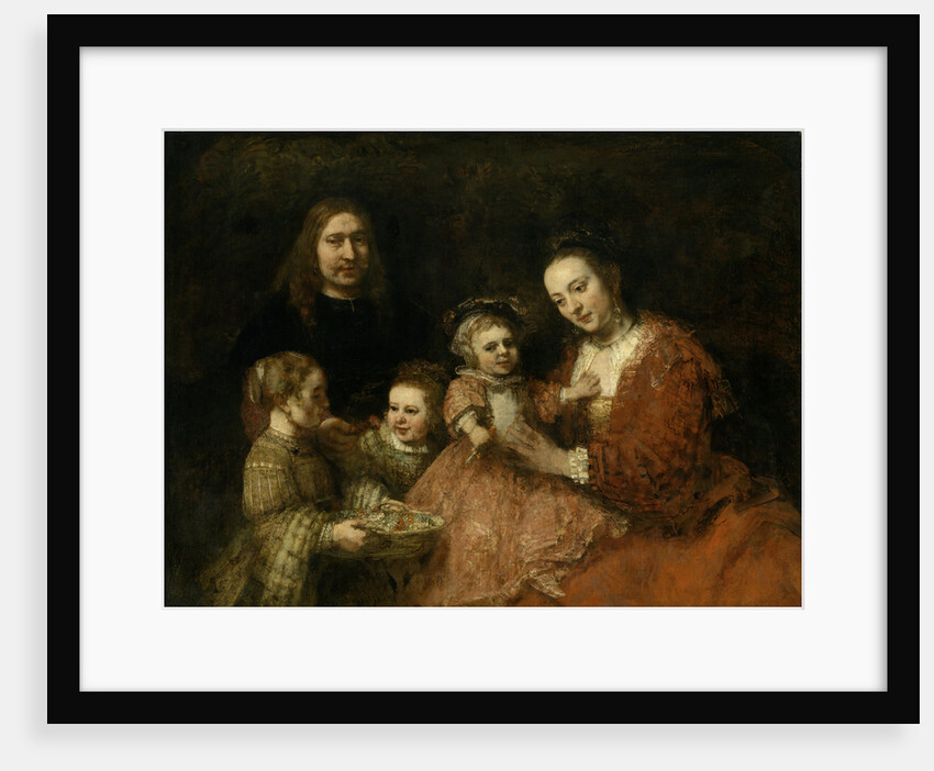 Family portrait, ca 1665 by Rembrandt van Rhijn