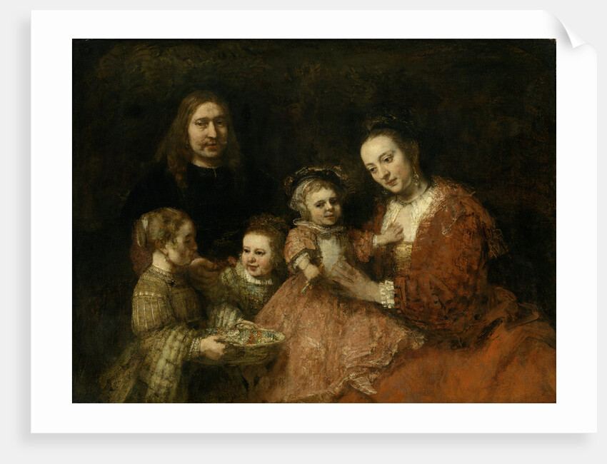 Family portrait, ca 1665 by Rembrandt van Rhijn