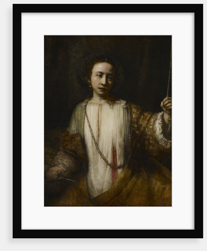 Lucretia, 1666 by Rembrandt van Rhijn