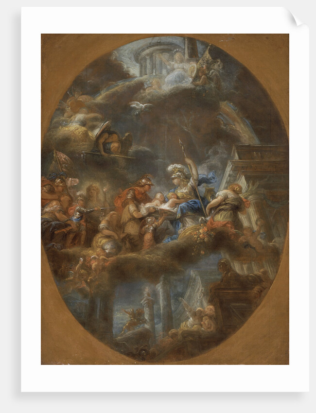 Nobility Offering the Imperial Russian Children to Minerva, c. 1795 by Gabriel François Doyen