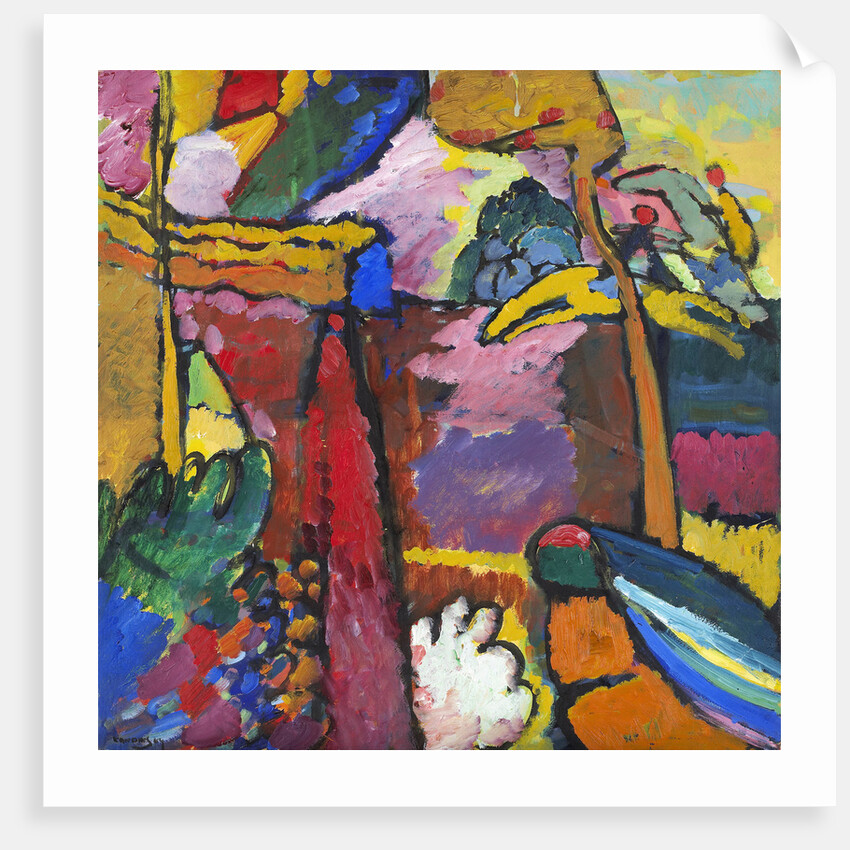 Study for Improvisation V, 1910 by Wassily Vasilyevich Kandinsky