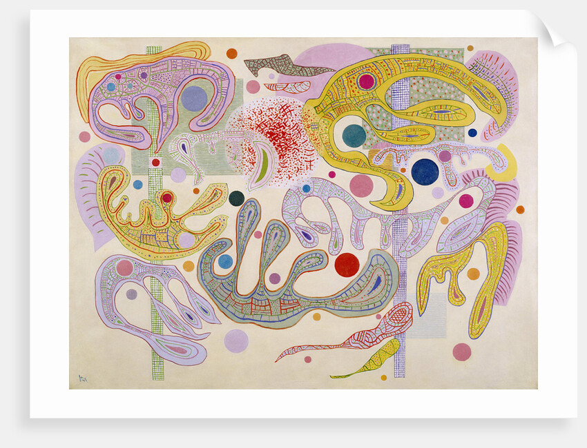 Capricious Forms (Formes capricieuses), 1937 by Wassily Vasilyevich Kandinsky