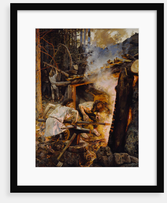 The Forging of the Sampo, 1893 by Akseli Gallen-Kallela