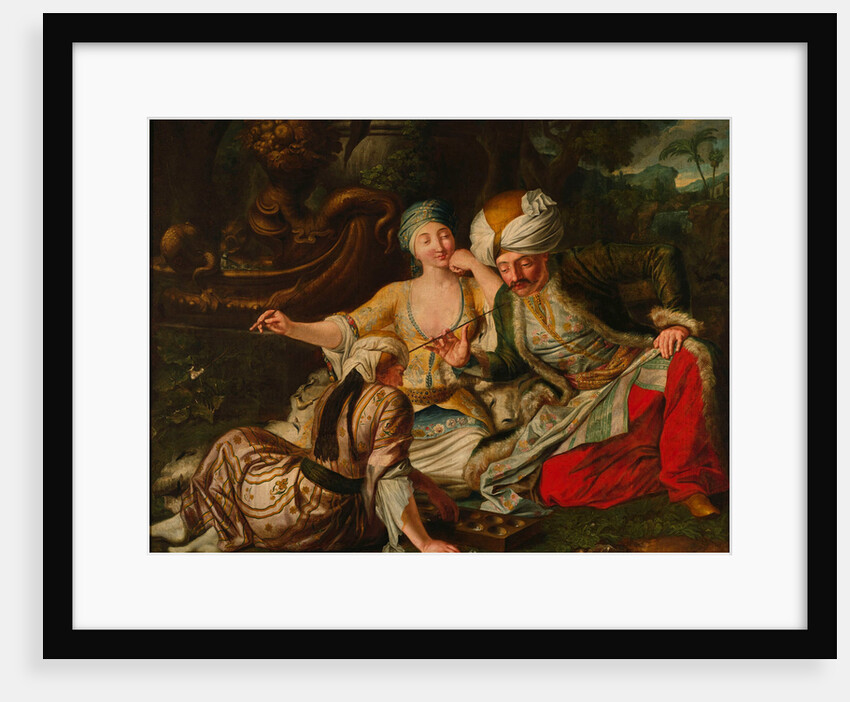 The Mangala Game, First half of the 18th cent by Jan Samuel Mock