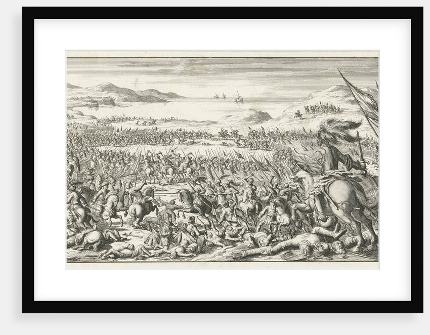 The Battle of Ascalon on August 12, 1099, 1683 by Timotheus Ten Hoorn