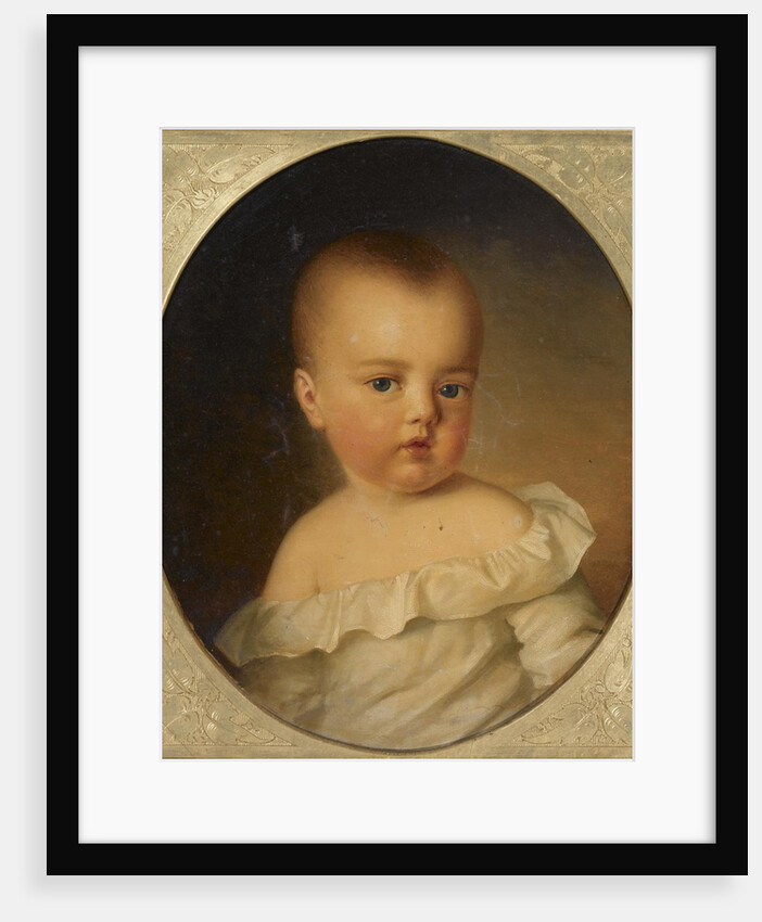 Portrait of Maria Theresa of Austria-Este as child, 1850 by Anton Einsle