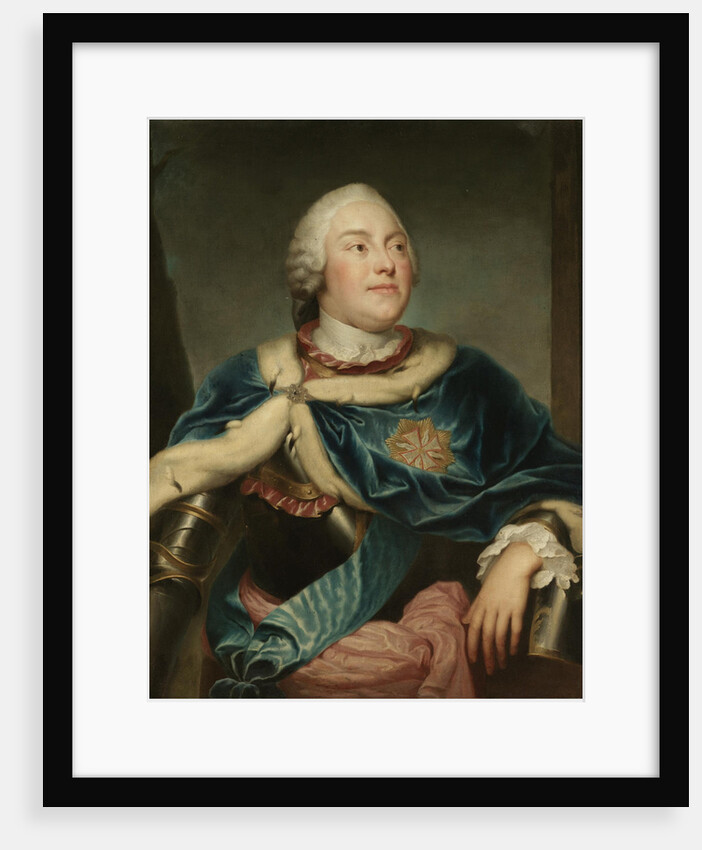 Portrait of Frederick Christian, Elector of Saxony by Anton Raphael Mengs