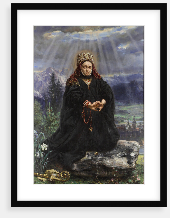 Saint Kinga of Poland, 1892 by Jan Alojzy Matejko