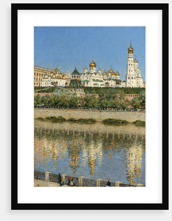View of the Moscow Kremlin by Vasili Vasilyevich Vereshchagin