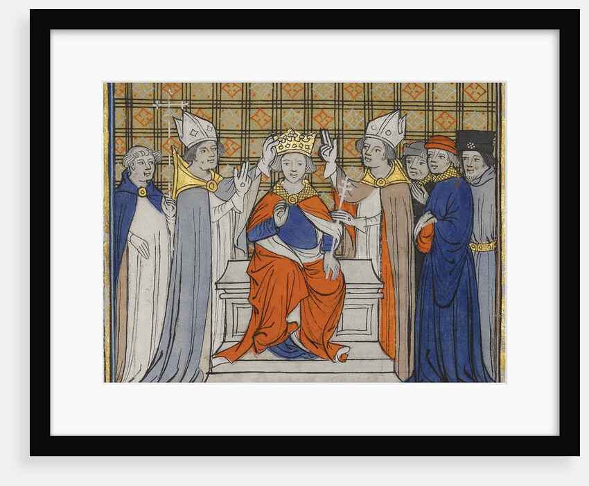 The Anointing and Coronation of Louis IV at Laon, 19 June 936 by Anonymous