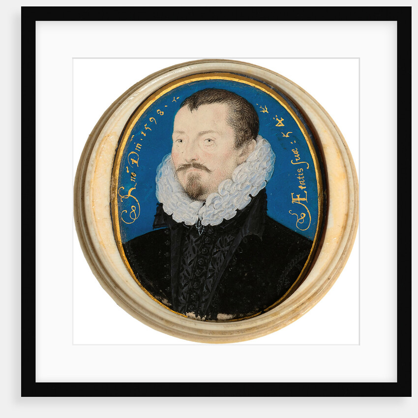 Portrait of Sir Thomas Bodley, 1598 by Nicholas Hilliard