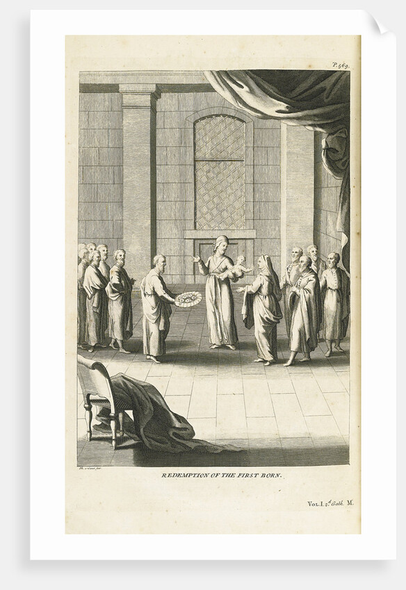Redemption of the Firstborn Son, 1735-1739 by Bernard Picart
