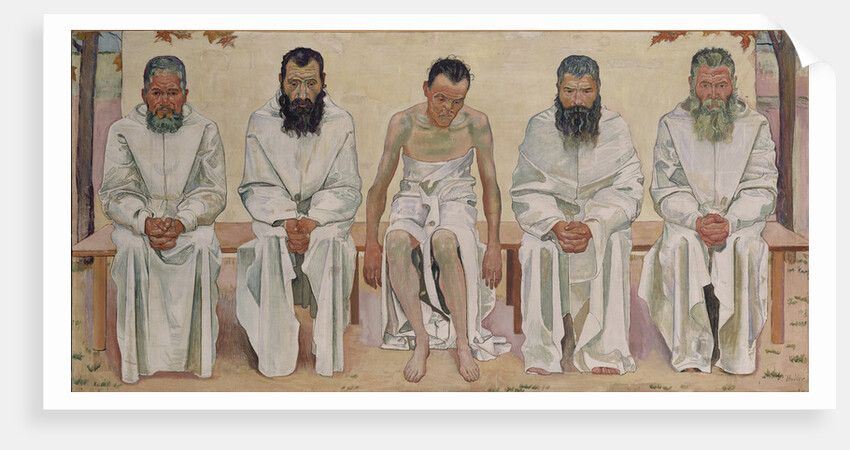 Tired of Life, after 1892 by Ferdinand Hodler