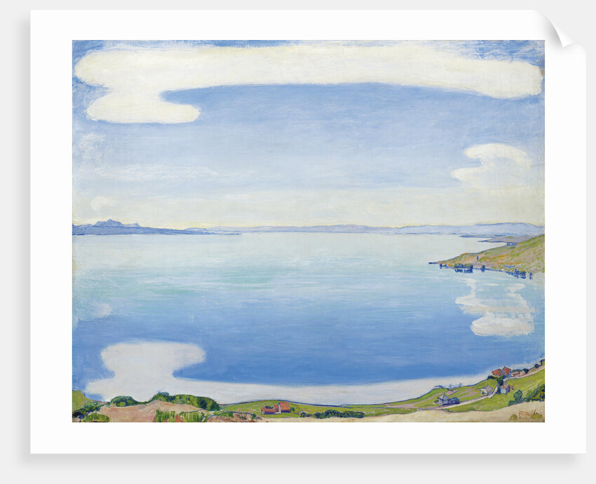 Lake Geneva seen from Chexbres, 1904 by Ferdinand Hodler