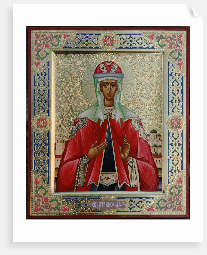 Venerable Sofia of Suzdal by Russian icon