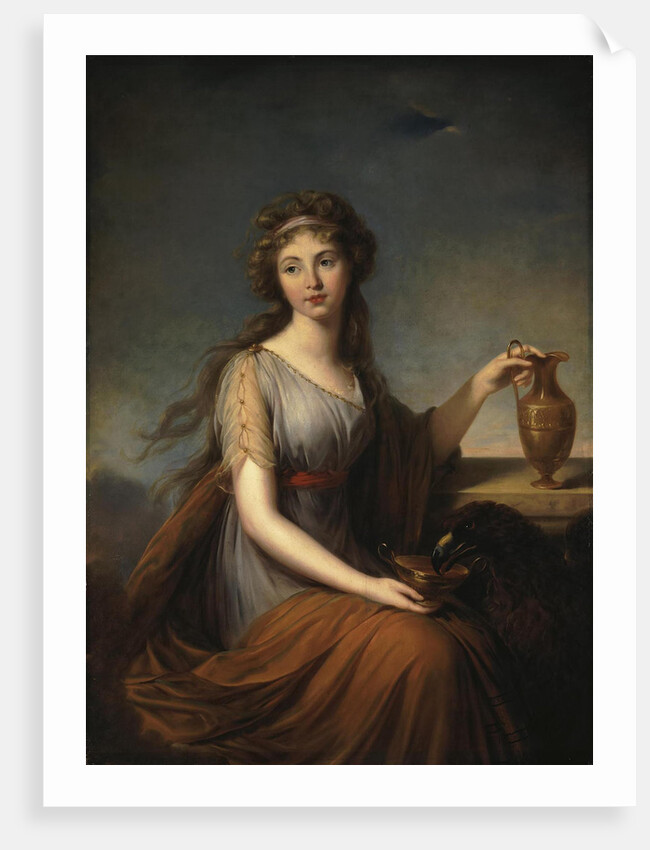 Portrait of Anna Pitt as Hebe, 1792 by Marie Louise Elisabeth Vigée-Lebrun