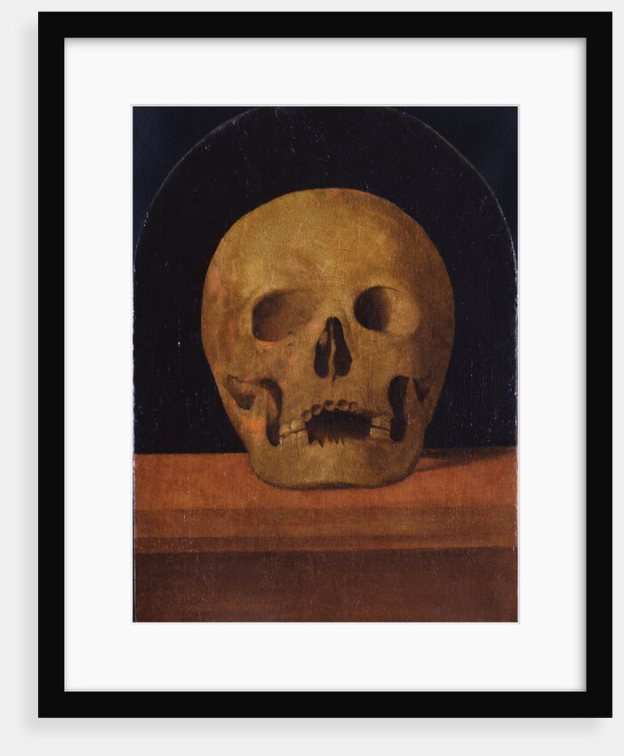 Memento mori. The back side of the triptych, 1500 by Mariotto Albertinelli