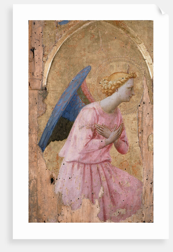 The Angel of the Annunciation, ca 1435 by Fra Giovanni da Fiesole Angelico