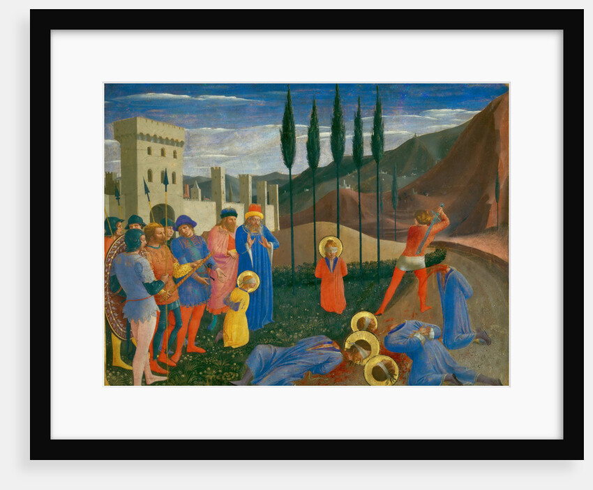 The Beheading of Saint Cosmas and Saint Damian, c. 1440 by Fra Giovanni da Fiesole Angelico