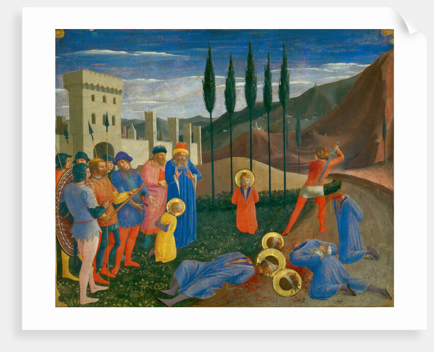 The Beheading of Saint Cosmas and Saint Damian, c. 1440 by Fra Giovanni da Fiesole Angelico