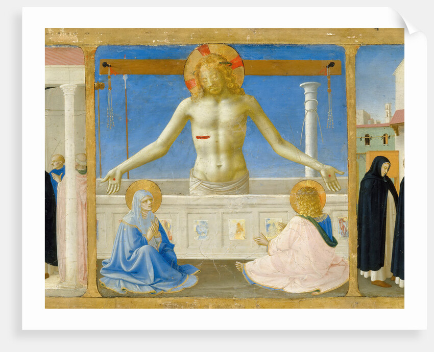 The Resurrection (Predella of the retable The Coronation of the Virgin), ca 1430 by Fra Giovanni da Fiesole Angelico