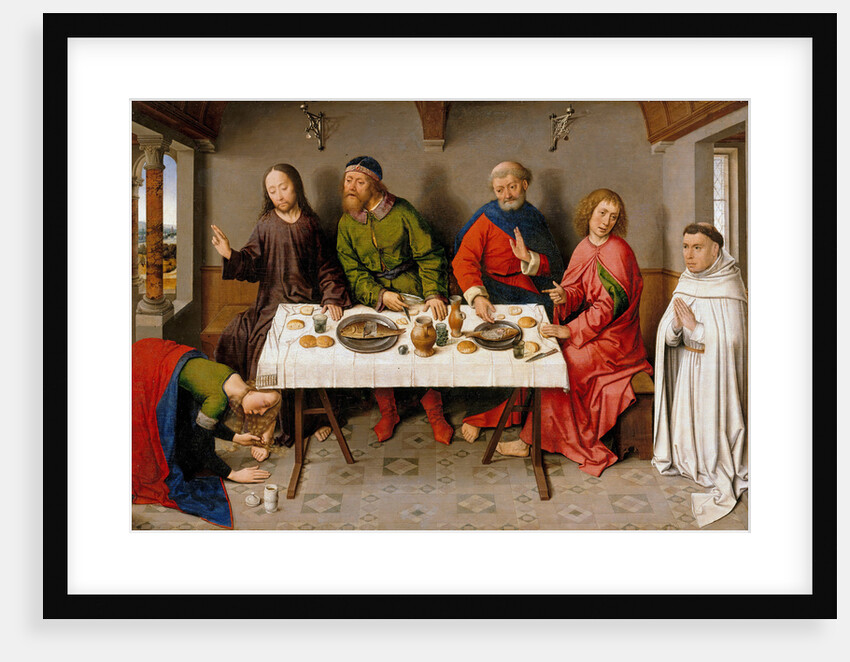 Christ in the House of Simon the Pharisee, c. 1450 by Dirk Bouts