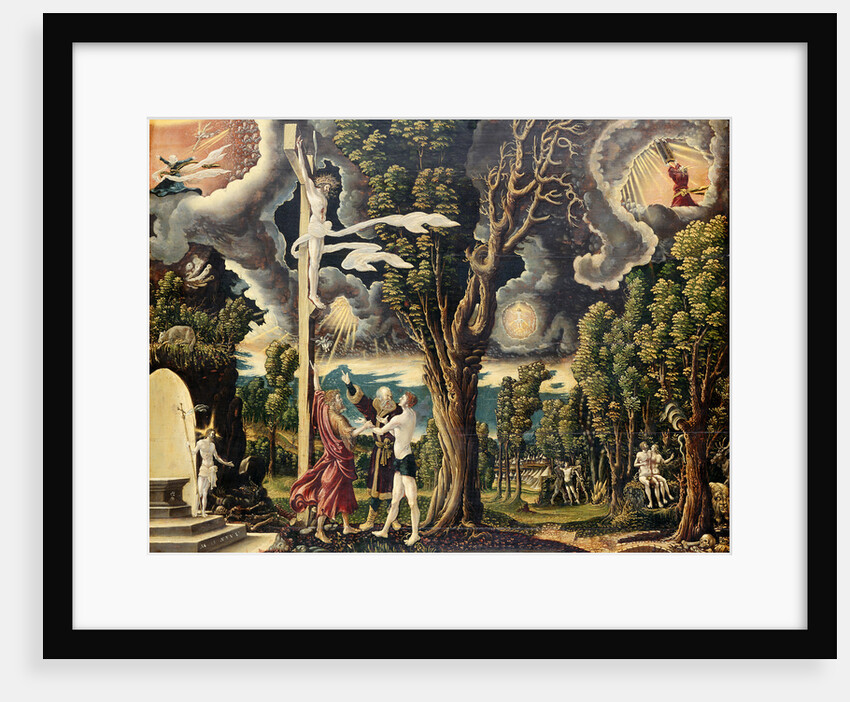 Fall and Redemption, 1535 by Georg Lemberger