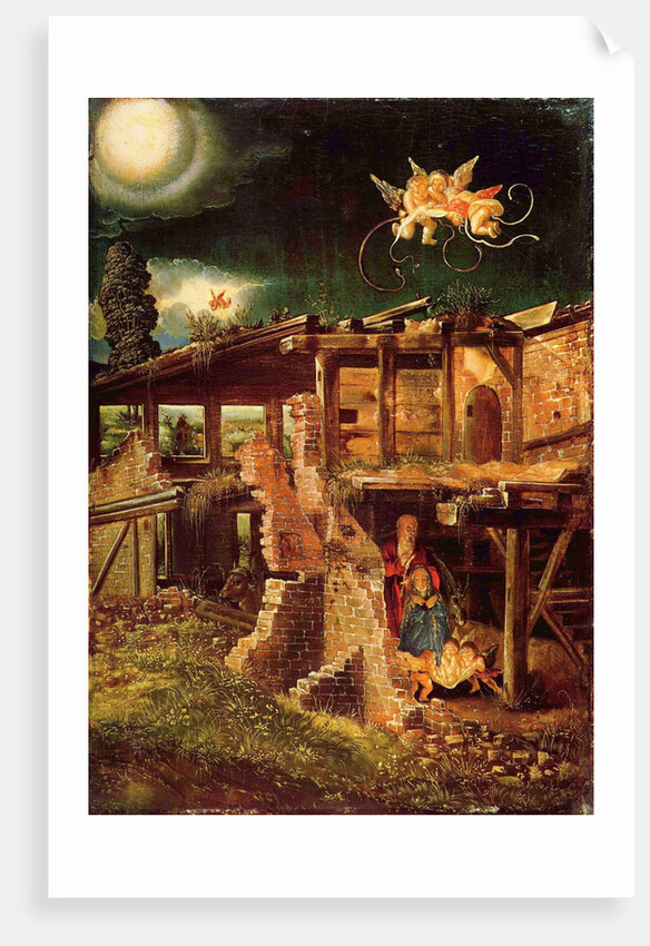 The Holy Night (The Nativity of Christ), c. 1513 by Albrecht Altdorfer