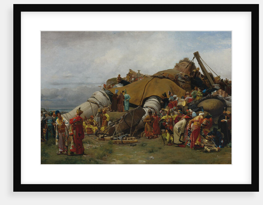 Gulliver and the Lilliputians by Jehan-Georges Vibert