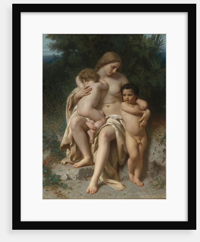 The first quarrel (Cain and Abel), 1861 by William-Adolphe Bouguereau