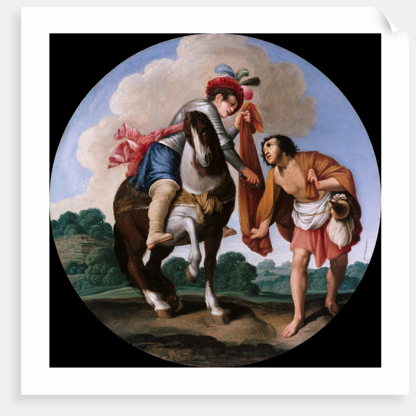 Saint Martin and a beggar, c. 1608-1610 by Carlo Saraceni