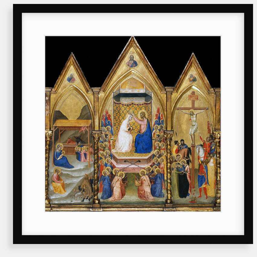 Triptych altarpiece by Bernardo Daddi