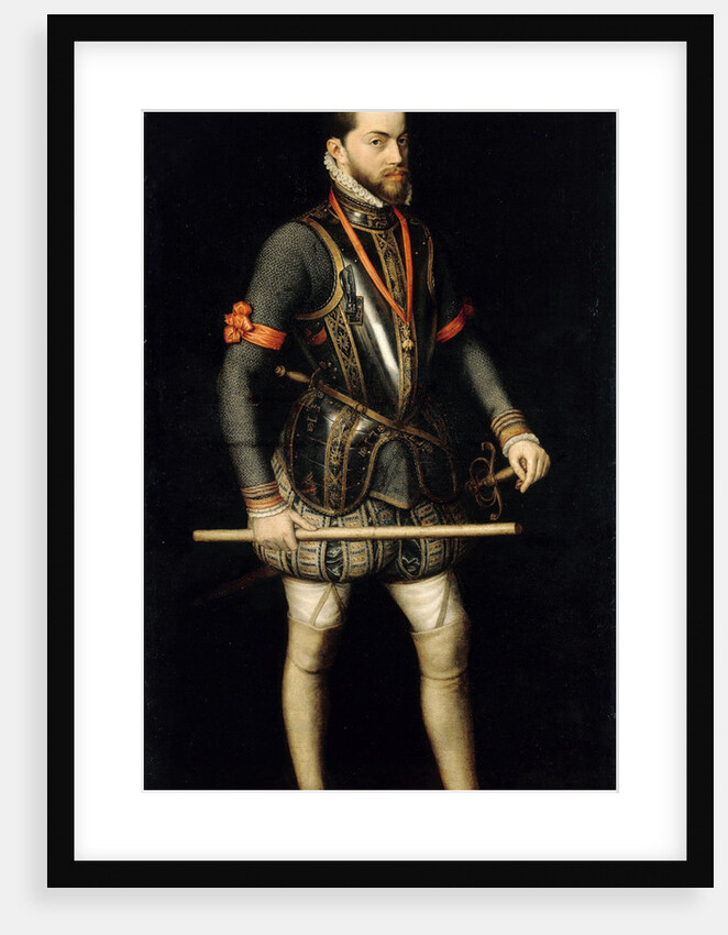 Portrait of Philip II, King of Spain and Portugal by Alonso Sánchez Coello
