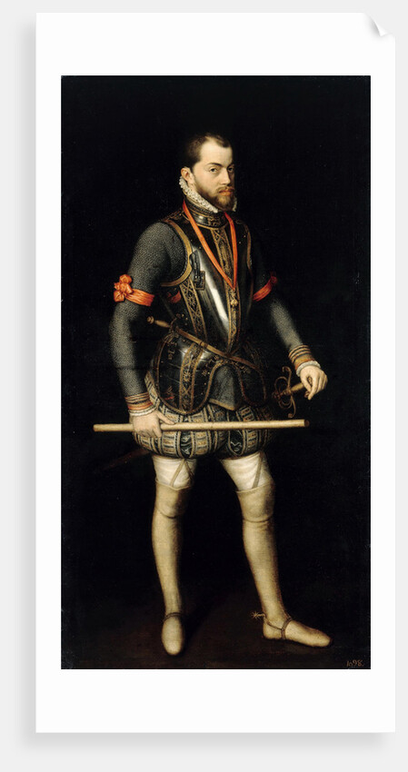 Portrait of Philip II, King of Spain and Portugal by Alonso Sánchez Coello