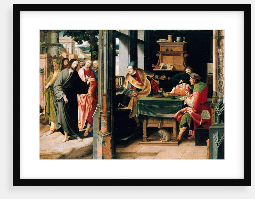 The Vocation of Saint Matthew by Cornelis Engebrechtsz.