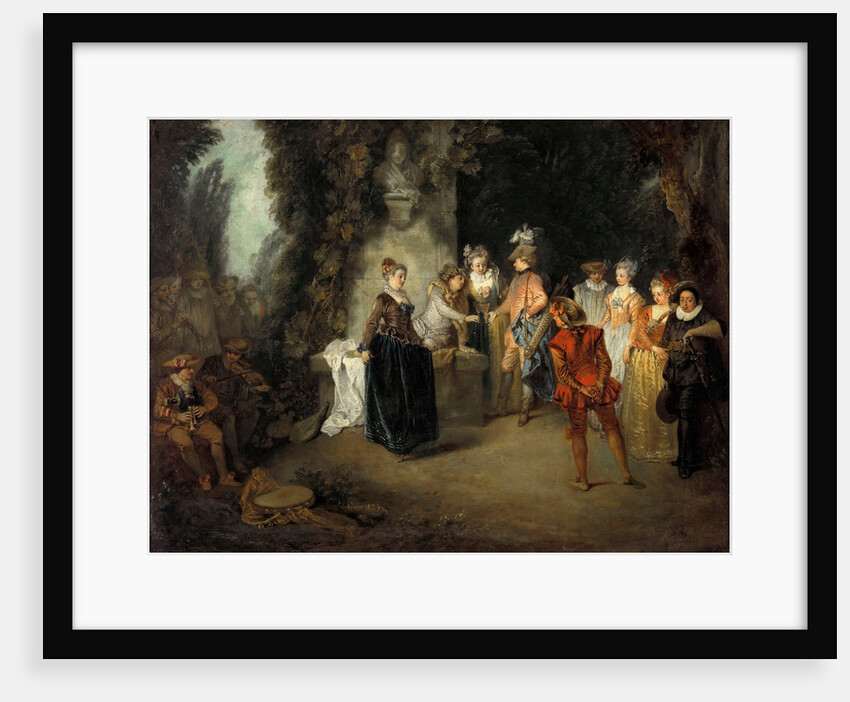 The French Comedy, after 1716 by Jean Antoine Watteau