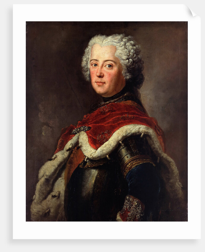 Portrait of Frederick II of Prussia (1712?1786) as Crown Prince, 1739 by Antoine Pesne