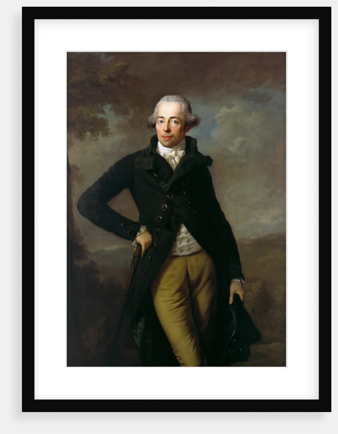 Portrait of Henry XIV, Prince of Reuss, 1789 by Anton Graff