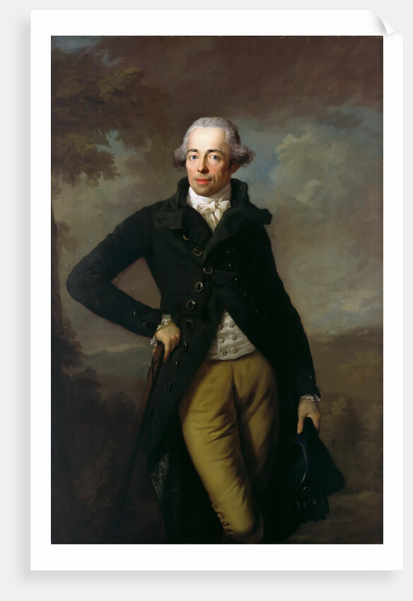 Portrait of Henry XIV, Prince of Reuss, 1789 by Anton Graff